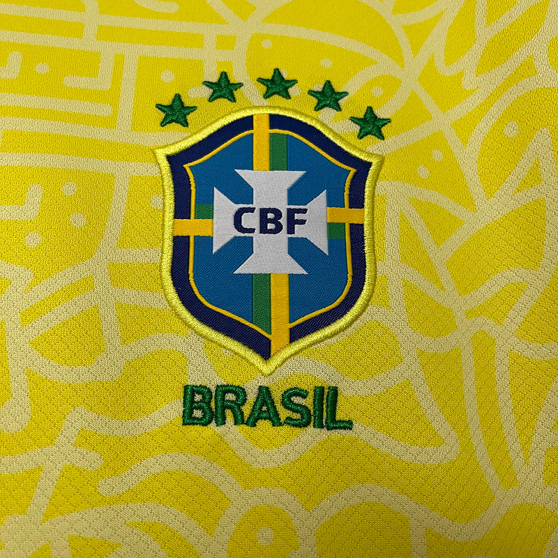 Jersey Woman Brazil l 24/25 Nike - Yellow