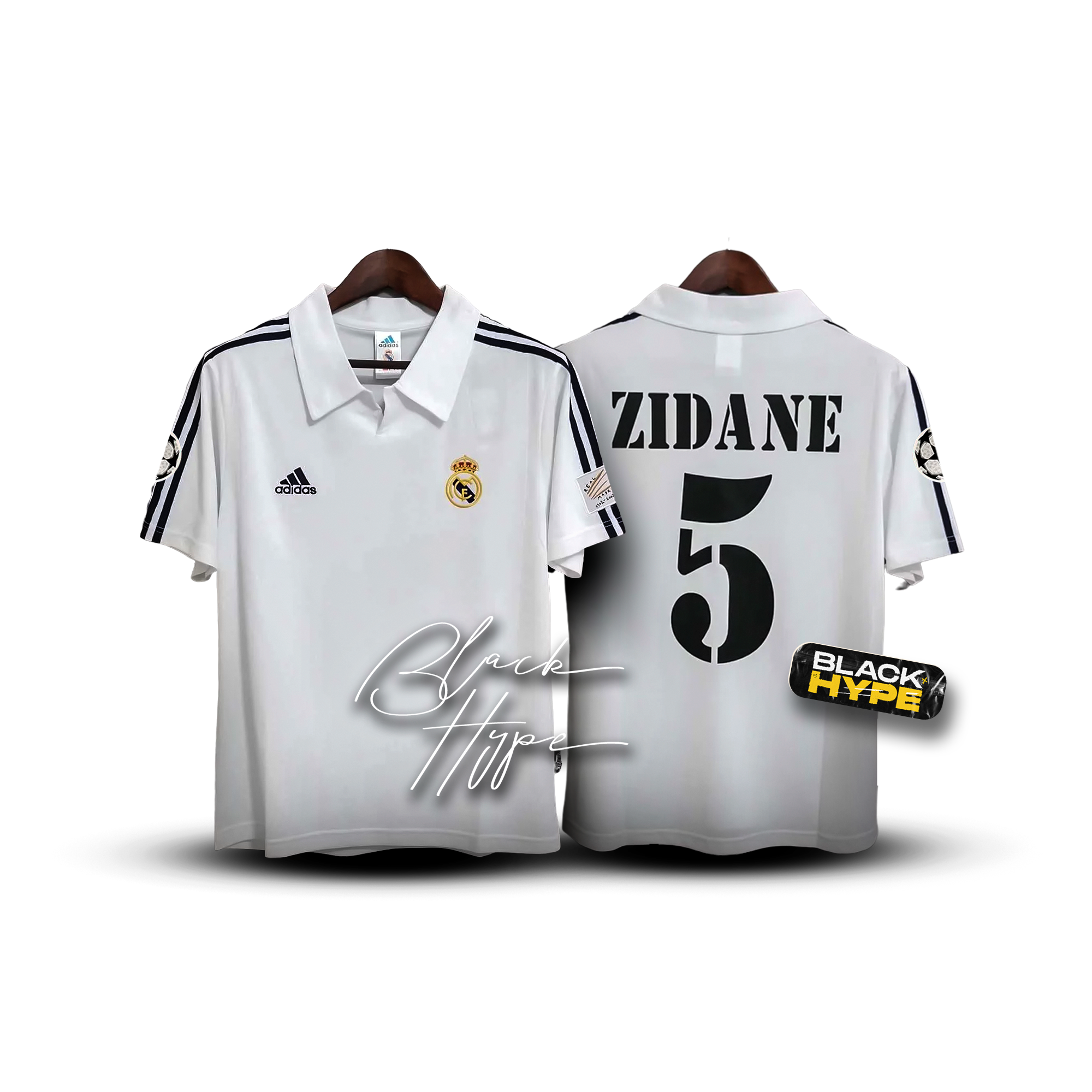 Trikot Zidane Real Madrid 2002 Legende