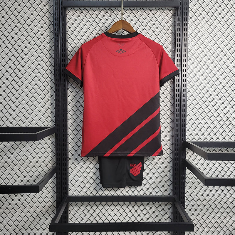 Kinder Athletico Paranaense l 2023∕24 Preto-Vermelho
