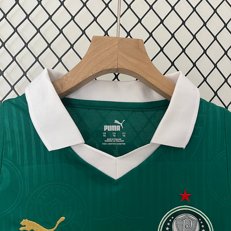 Kinder Palmeiras 24/25 Home - Verde