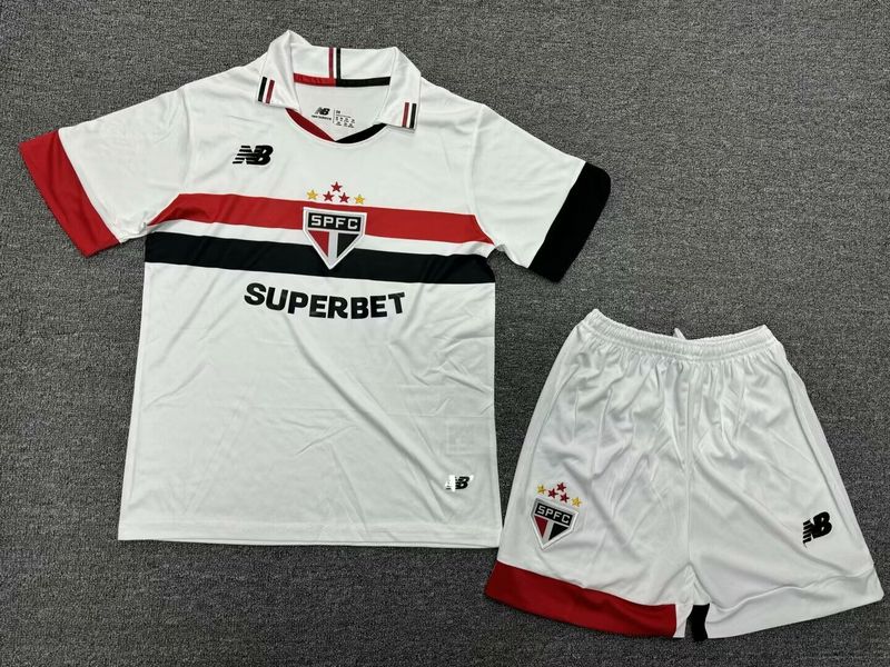 Kids São Paulo 24/25 New Balance - Branco