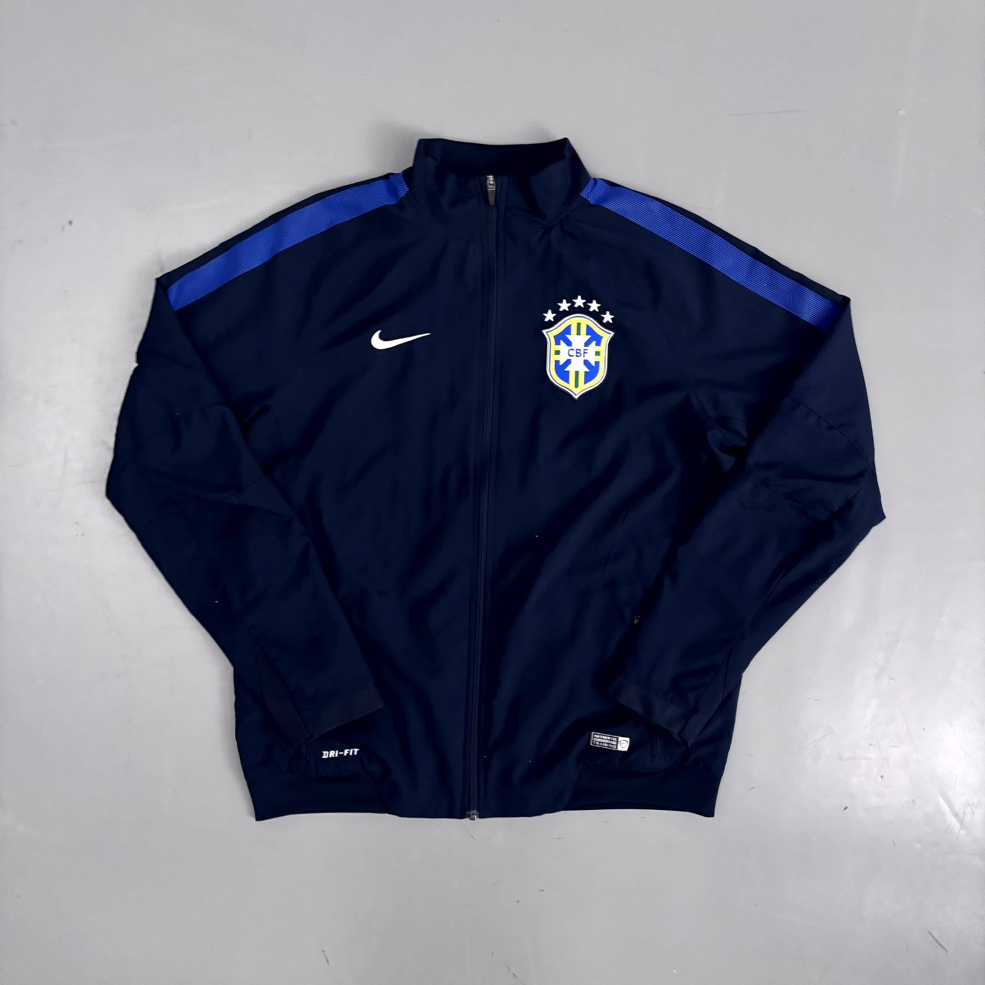 Nike x Brasilien Vintage-Jacke 2014