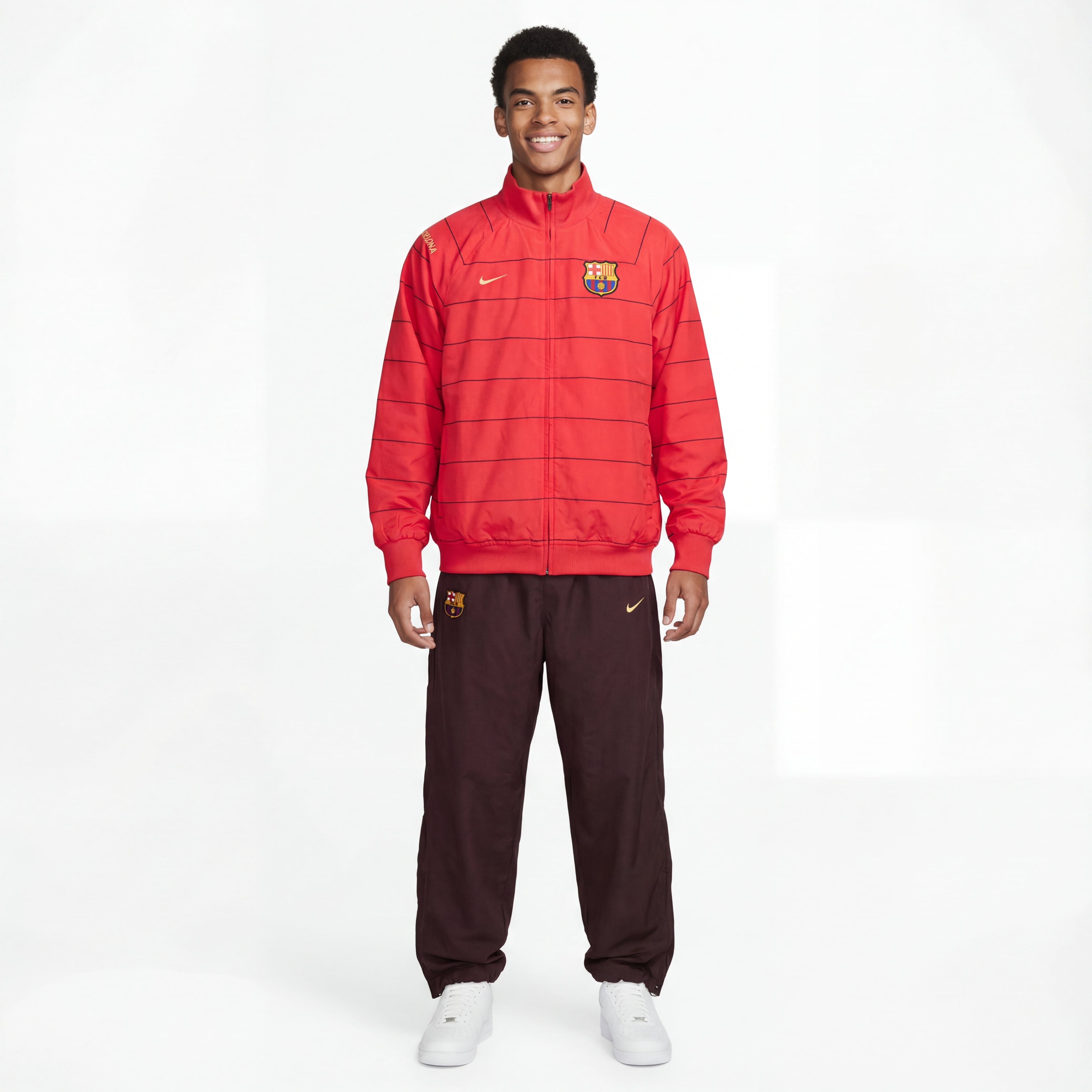 Nike x FC Barcelona Vintage Jacke 2008/09