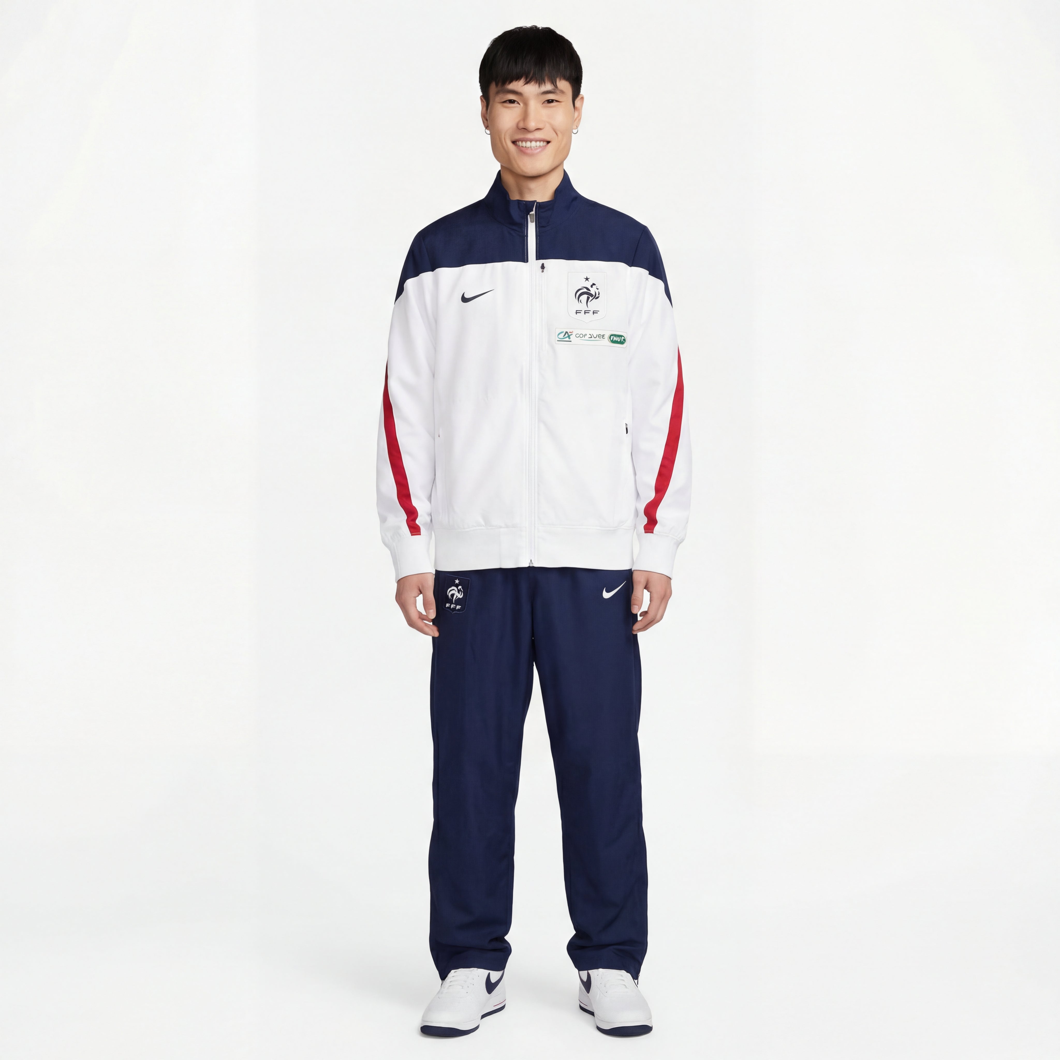 Nike x Frankreich Vintage-Jacke 2010