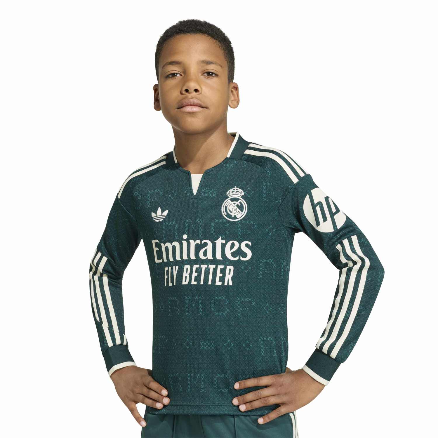 Kids Real Madrid Longsleeve Away 26/27