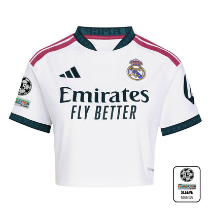 Jersey Real Madrid Womens Crop Home 26/27