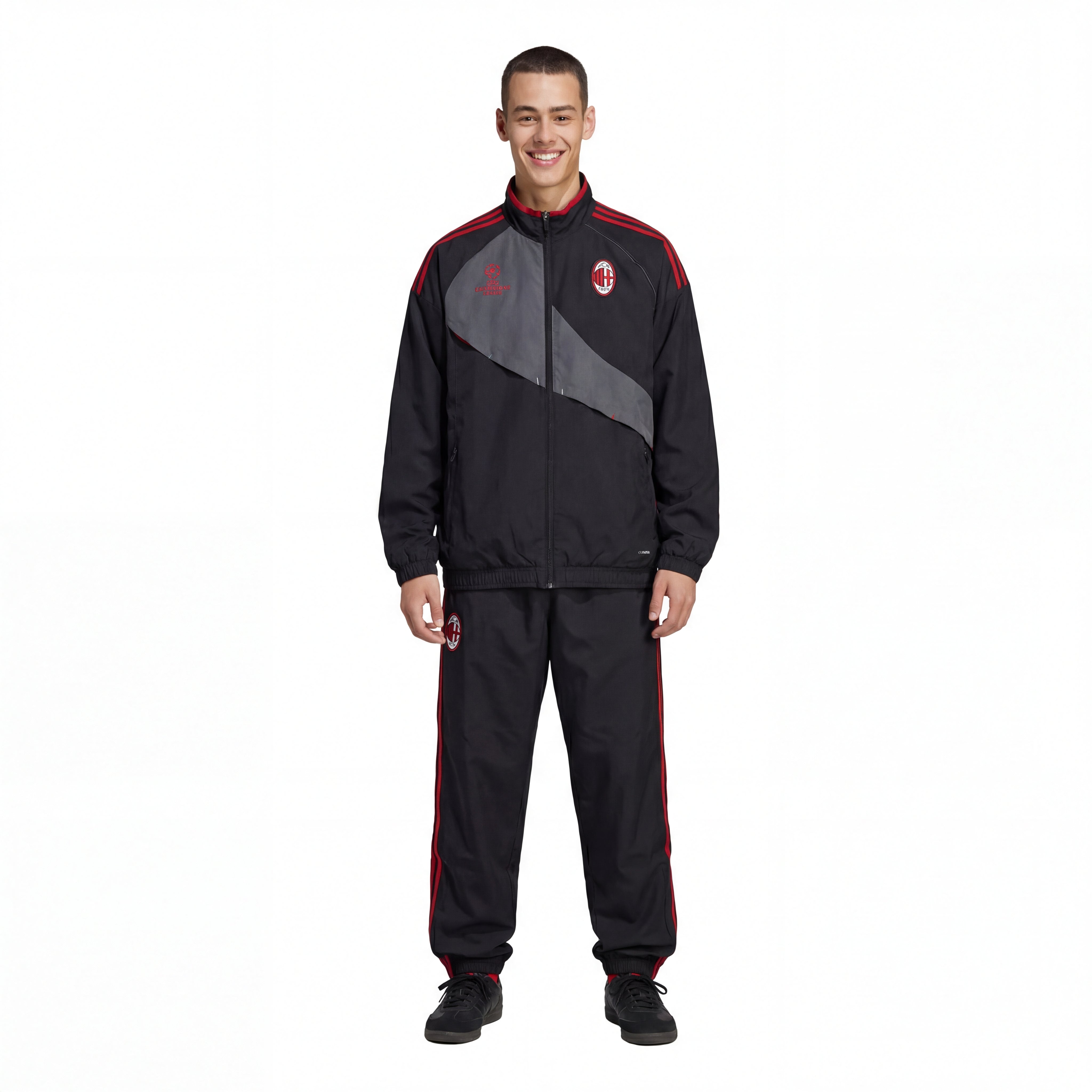 Adidas AC Mailand CL Vintage Jacke 2011/12 