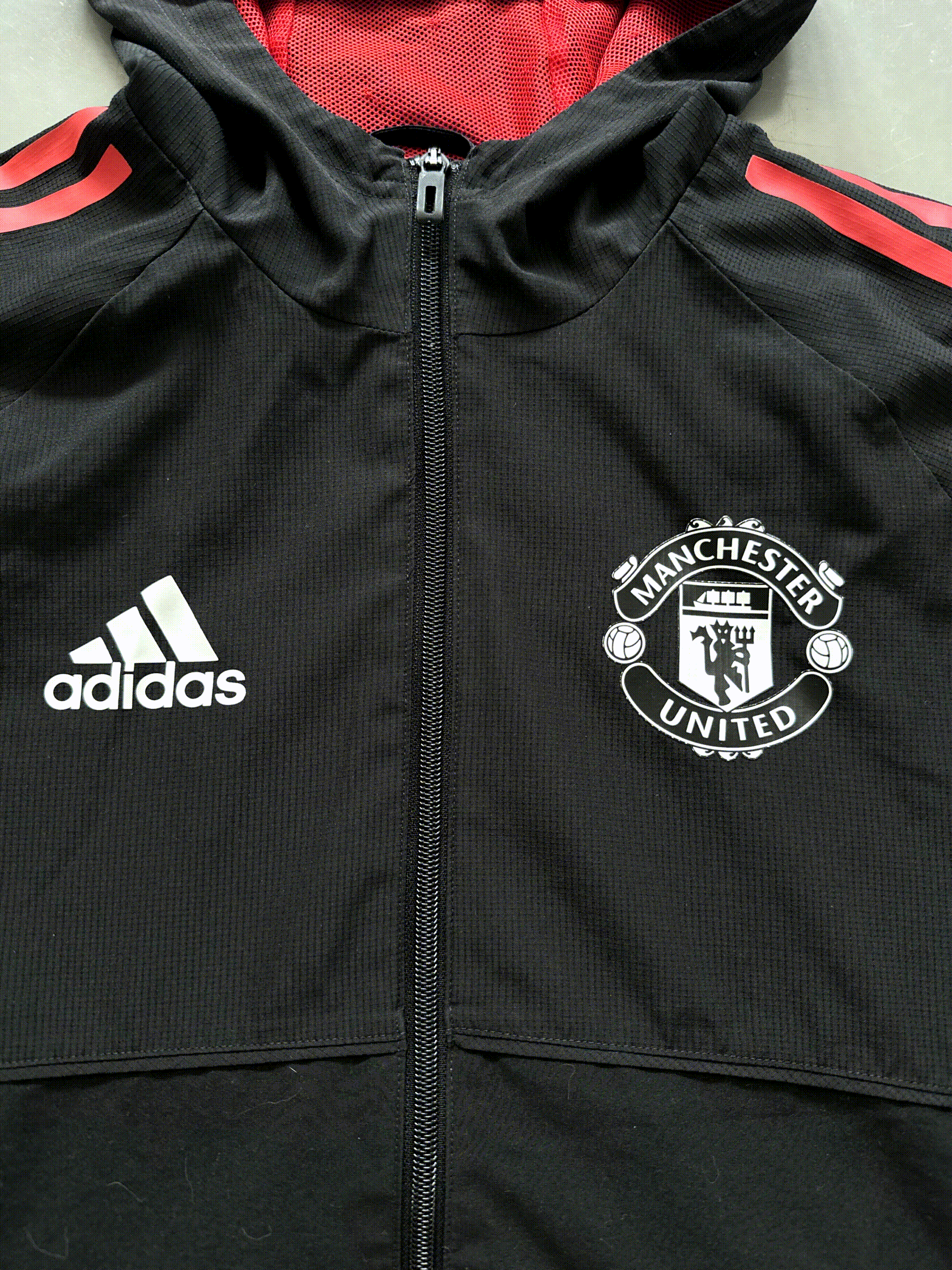 Adidas x Manchester United Vintage-Jacke 