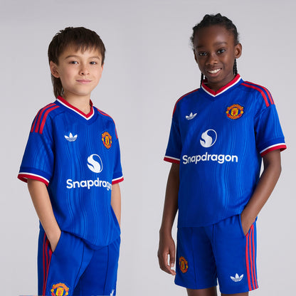 Kids #FERNANDES 8 Manchester United Away 26/27 (EPL)