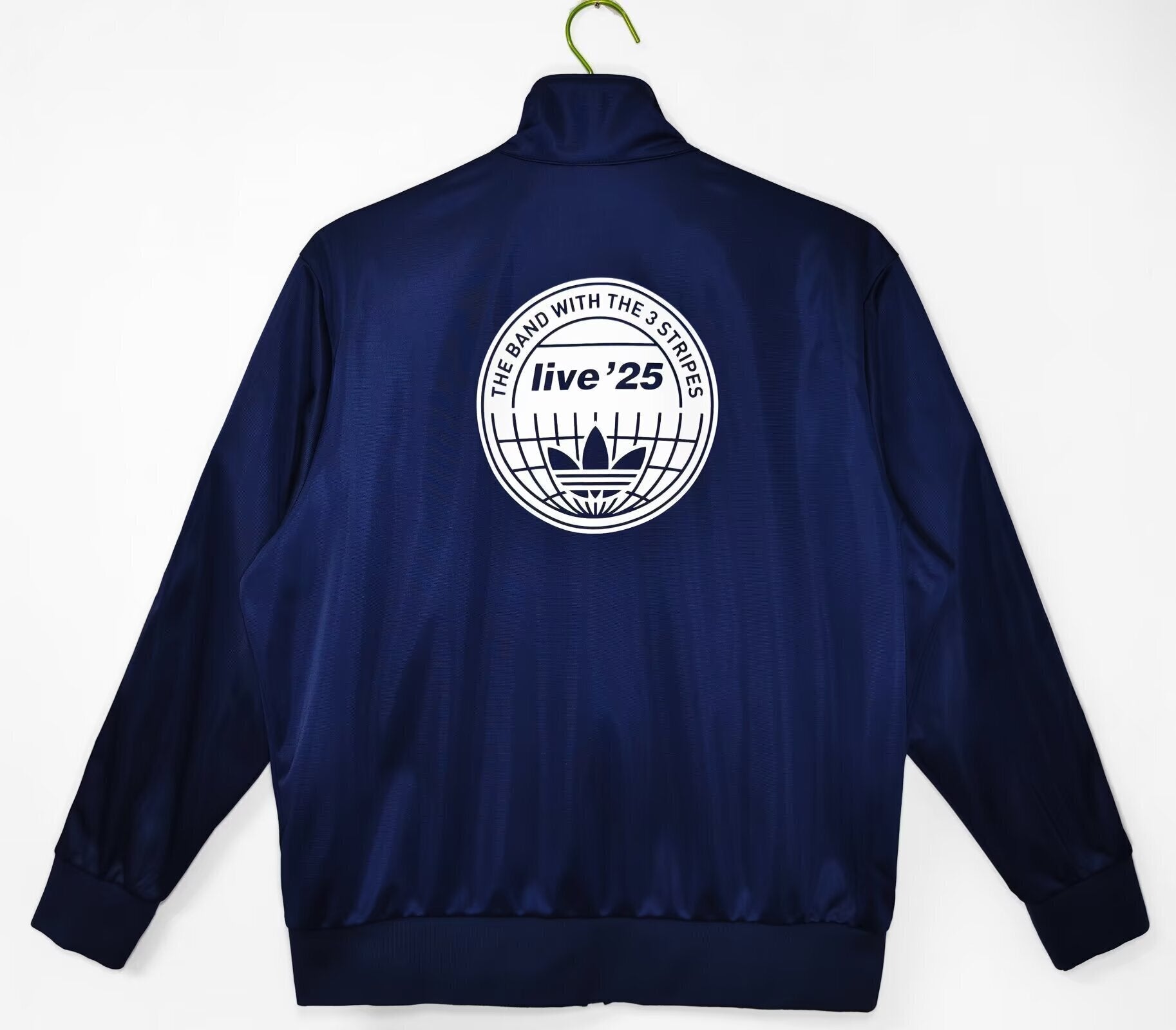 Adidas x Oasis Jacke, Dunkelblau 