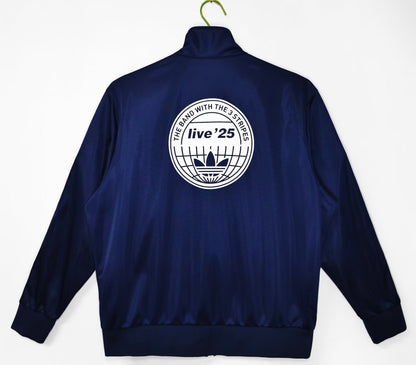 Adidas x Oasis Jacke, Dunkelblau 