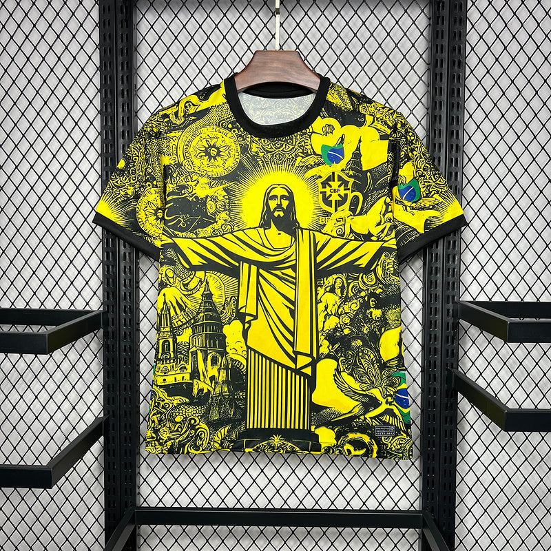Jersey 24/25 Brasilien Sonderedition Gelb 