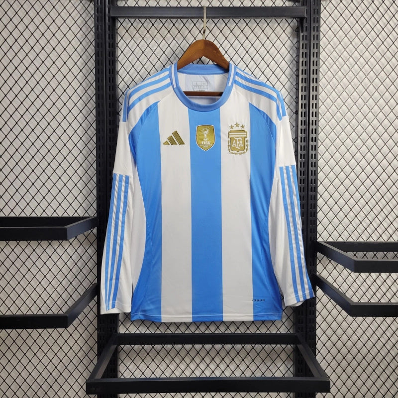 Argentinien Langarm-Heimtrikot 24/25 