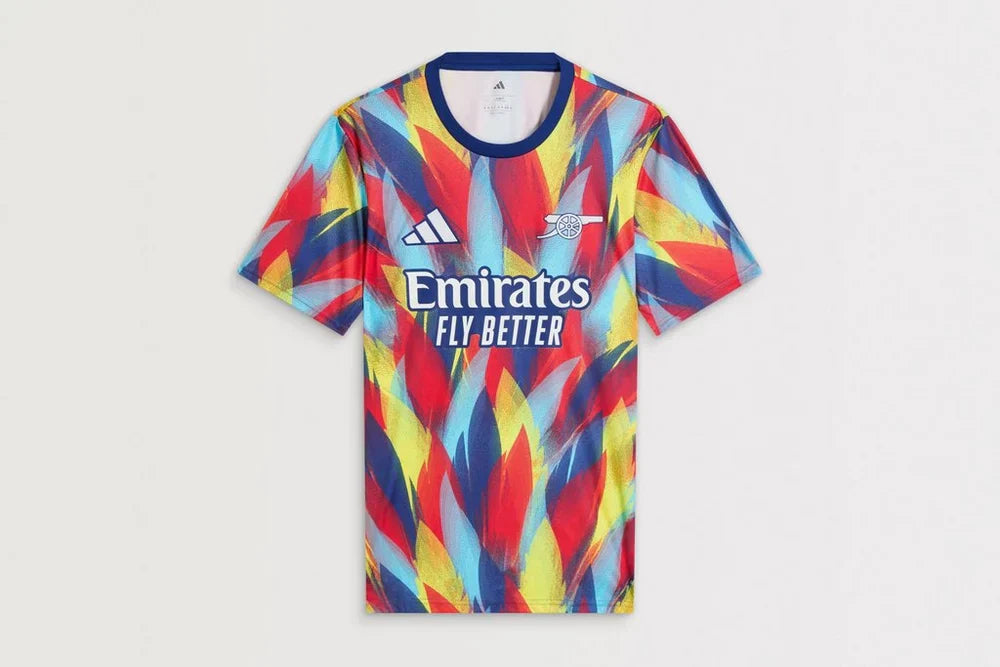 Trikot Arsenal 25/26 vor dem Spiel 