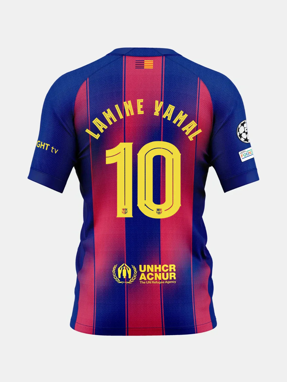 Trikot Barcelona 25/26 Heimversion für Spieler 