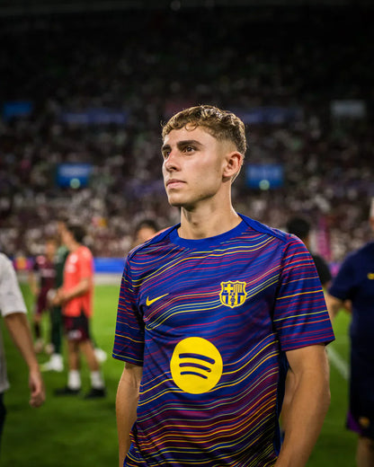 Trikot Barcelona 25/26 vor dem Spiel 