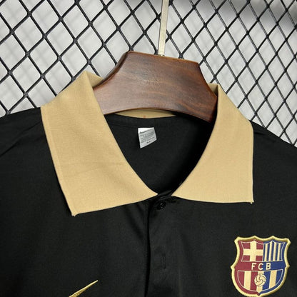 Trikot Barcelona Polo 24/25 - Schwarz 