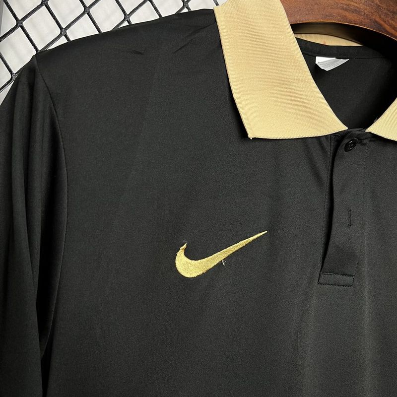 Trikot Barcelona Polo 24/25 - Schwarz 