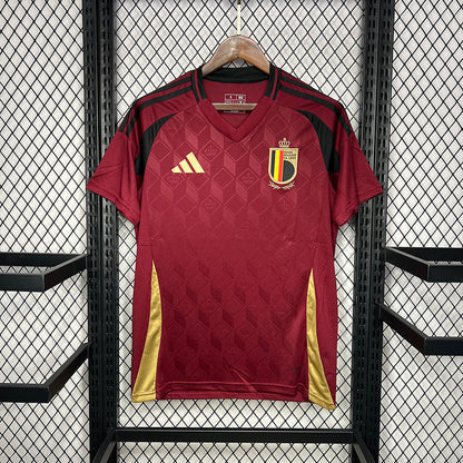 Trikot Belgien 24/25 Adidas - Vermelha Home 