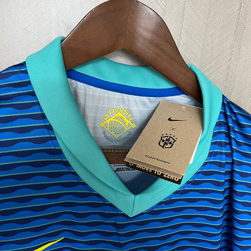 Jersey Brasilien 24/25 Blau Auswärts 