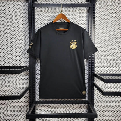 Trikot Comemorativa Santos 25/26 Pelé 1.000 Gols - Preto 
