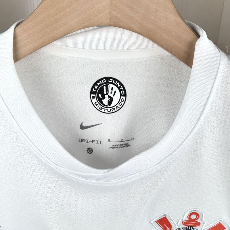 Jersey do Corinthians I 24/25 - Preto e Branco
