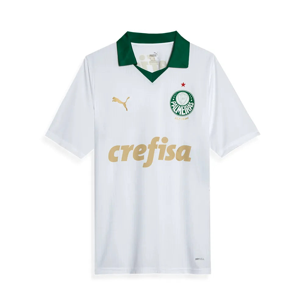 Trikot von Palmeiras Away 24/25 mit der Nummer Torcedor Masculino - Branca 