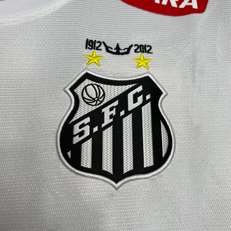 Jersey do Santos Retro l – 2011/2012 – Branco 