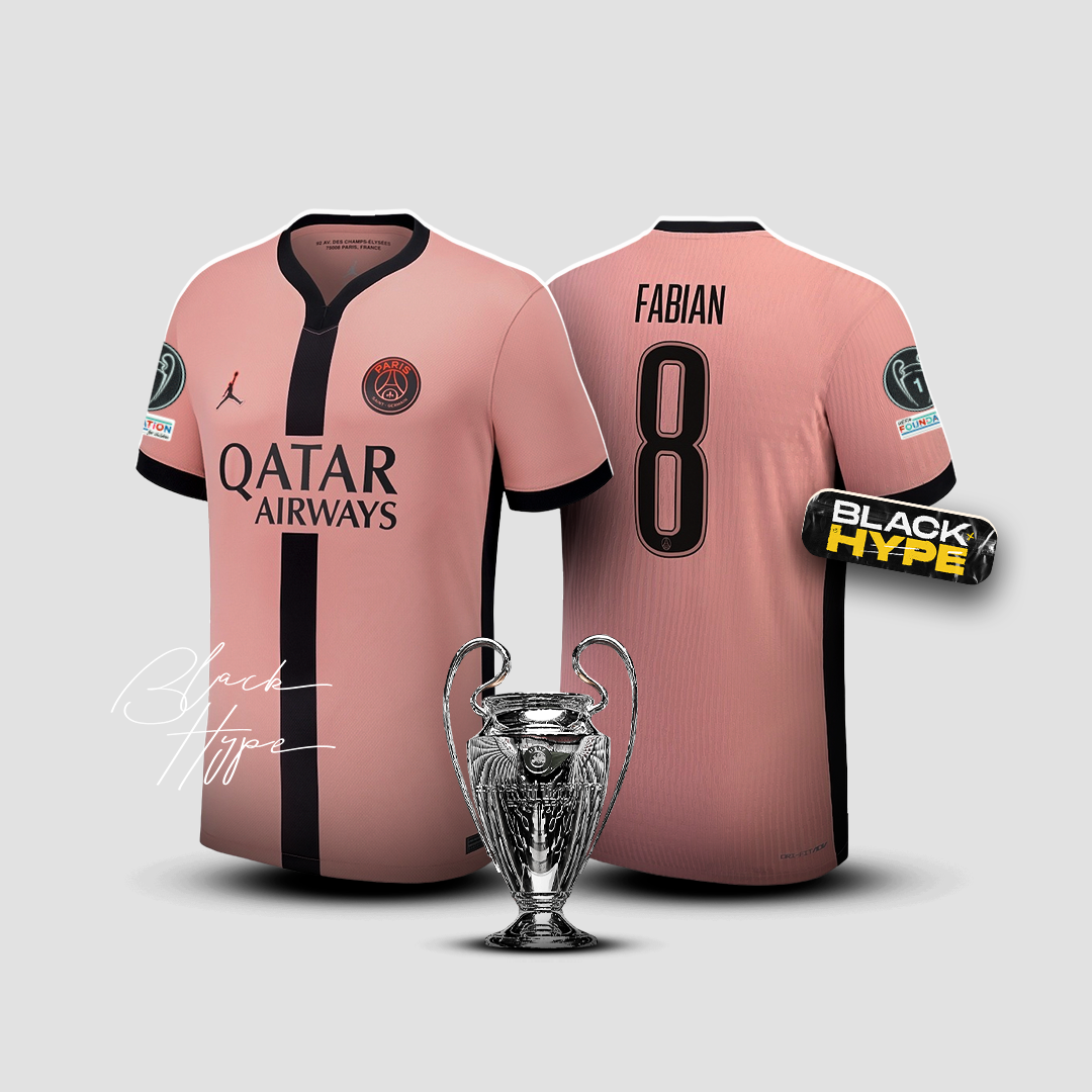 Jersey Fabian Ruiz PSG 24/25 Dritter - Champions League 