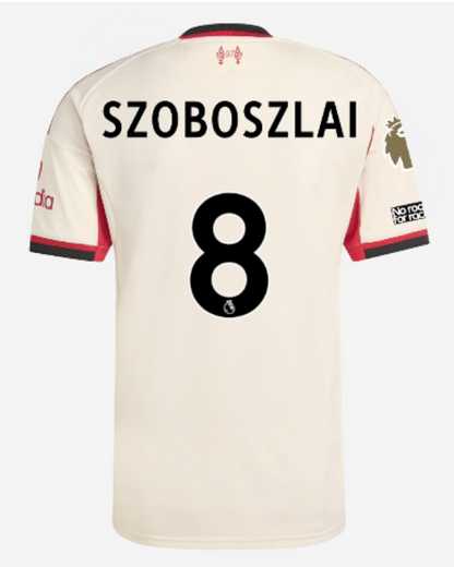 Trikot Liverpool 25/26 Auswärts #8 SZOBOSZLAI 