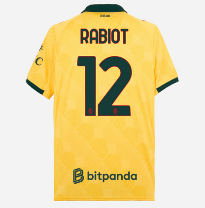 Trikot Milan 25/26 Third #12 Rabiot 