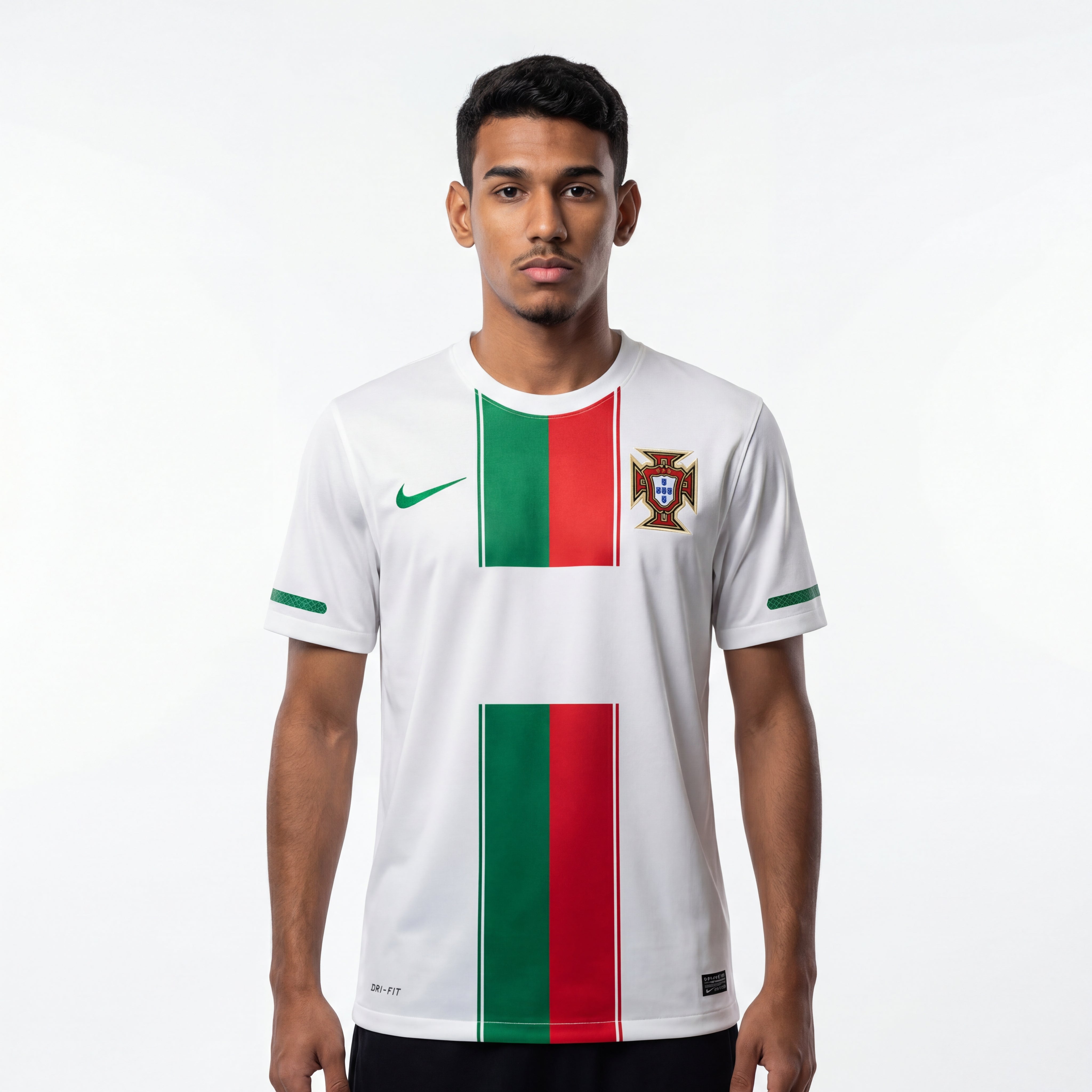 Jersey Portugal Retro 2010 Weiß - Nike 