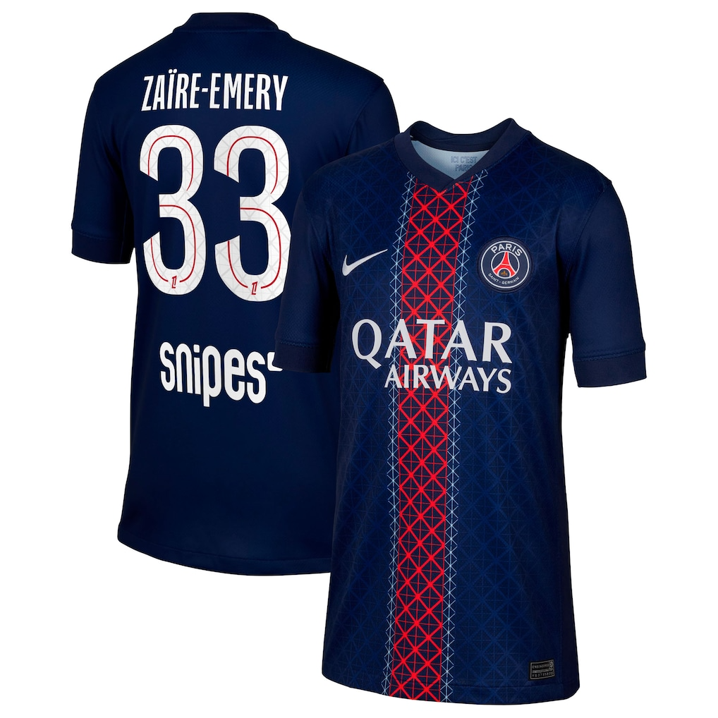 Trikot PSG 25/26 Home #33 Zaïre-Emery 