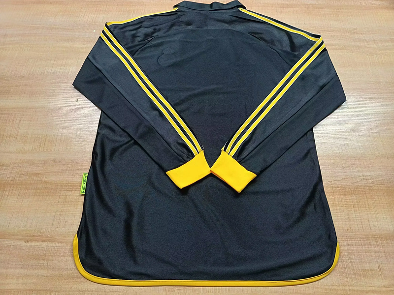 Real Madrid Trikot 99/00 Langarm - Auswärts Retro 