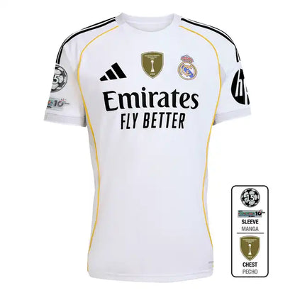 Real Madrid Heimtrikot 25/26 UCL-Version 