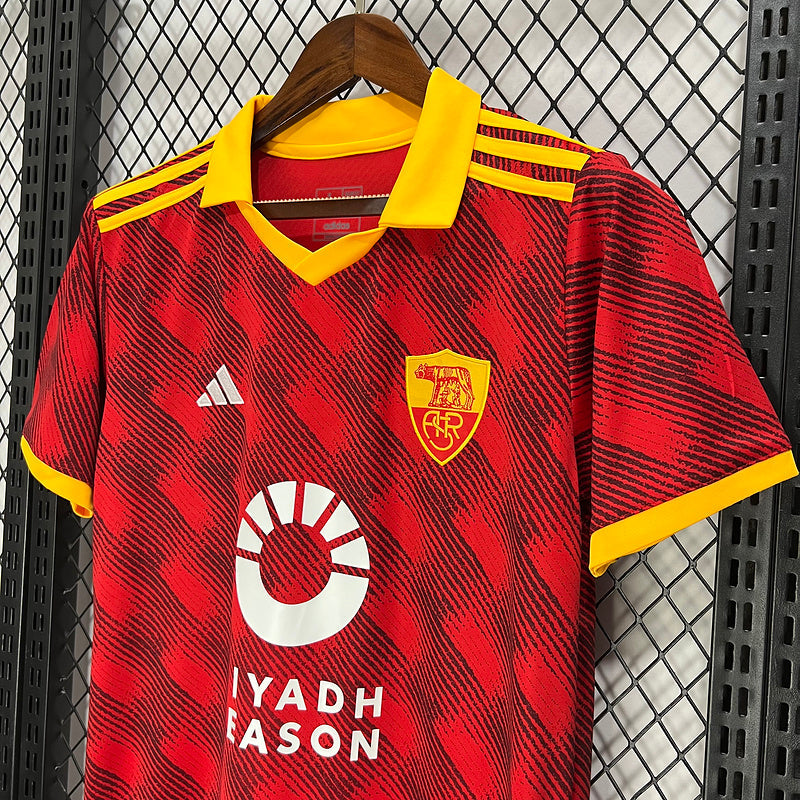 Trikot Roma 24/25 - Vermelho Auswärts 