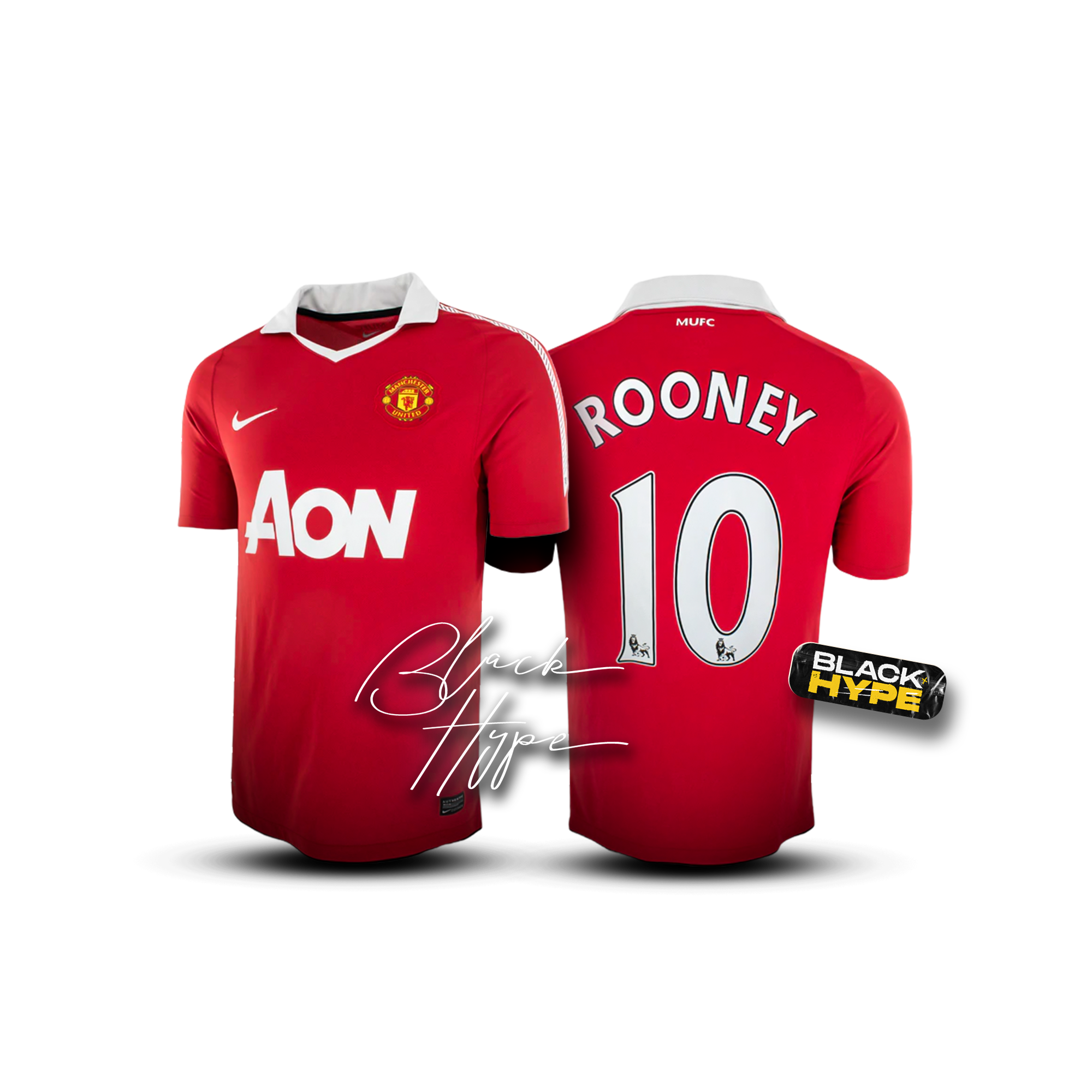 Rooney-Trikot Manchester United 10-11 Legende 