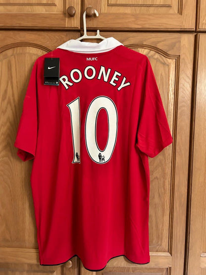 Rooney-Trikot Manchester United 10-11 Legende 