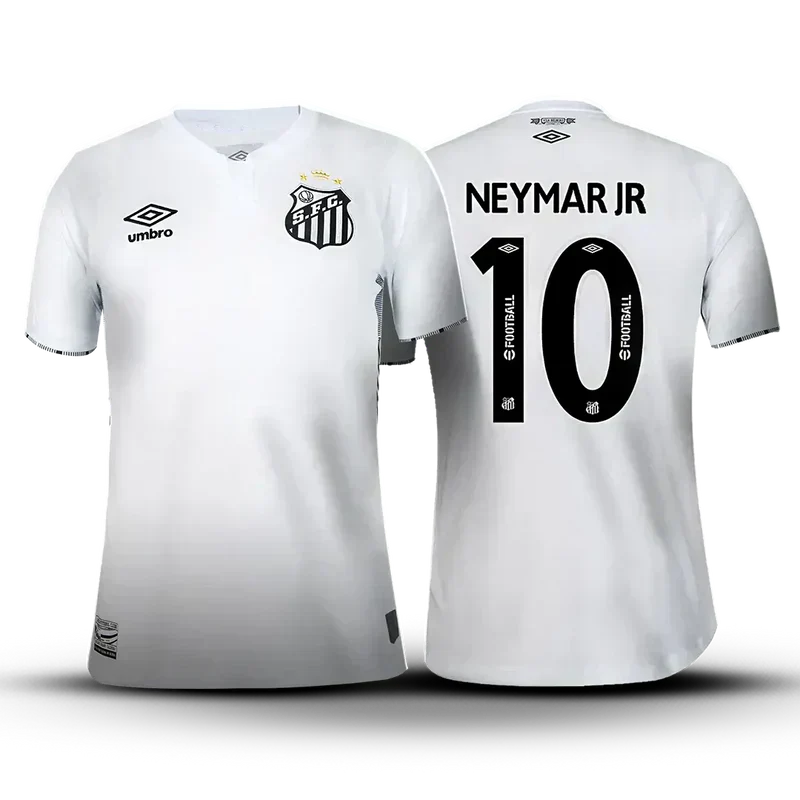 Trikot Santos 25/26 Home NEYMAR JR #10 (GRÁTIS) 