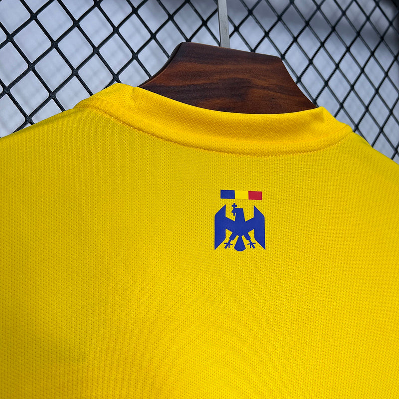 Trikot Seleção Rumänien l - 24/25 - Amarelo 