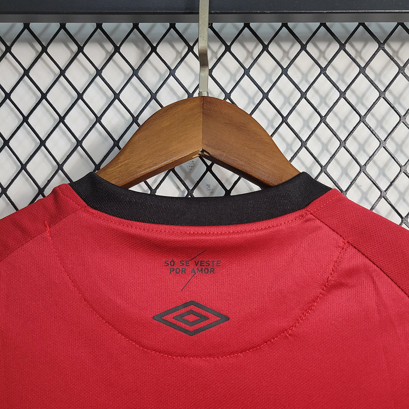 Kinder Athletico Paranaense l 2023∕24 Preto-Vermelho 