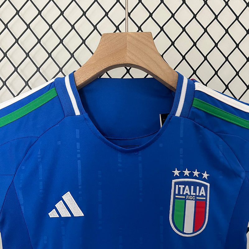 Adidas Kinder Italien 24/25 - Blau 