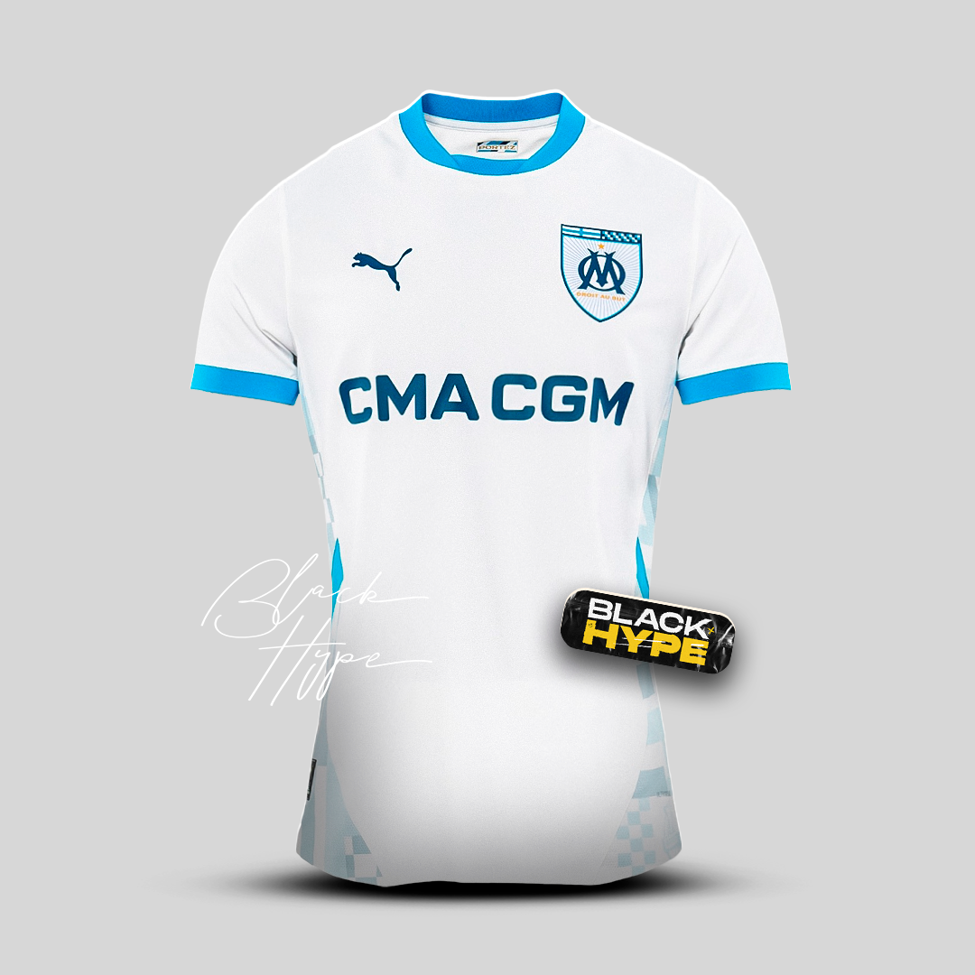 Kinder Olympique Marseille 24/25 Heim 