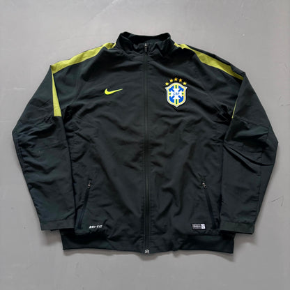 Nike x Brasilien Vintage-Jacke 2014 