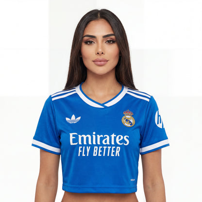 Real Madrid 25/26 Auswärtstrikot Damen (Ausschnitt) 