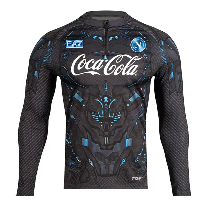 Sweatshirt Napoli 25/26 Training Schwarz 