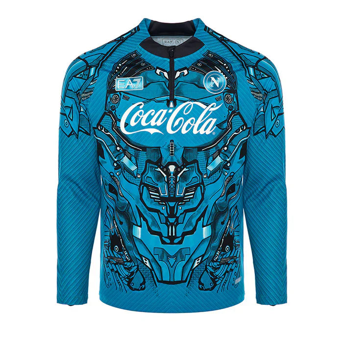 Sweatshirt Napoli 25/26 Training Blau 