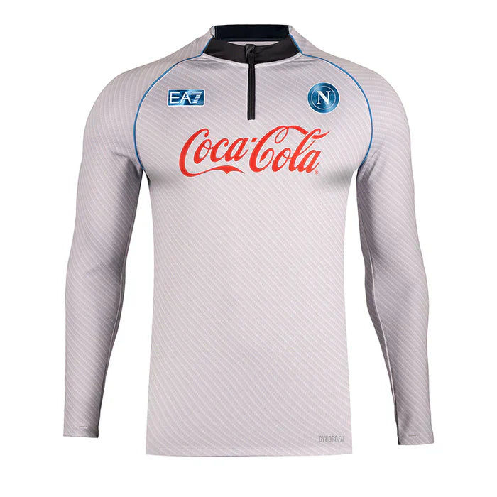 Sweatshirt Napoli 25/26 Training Weiß 
