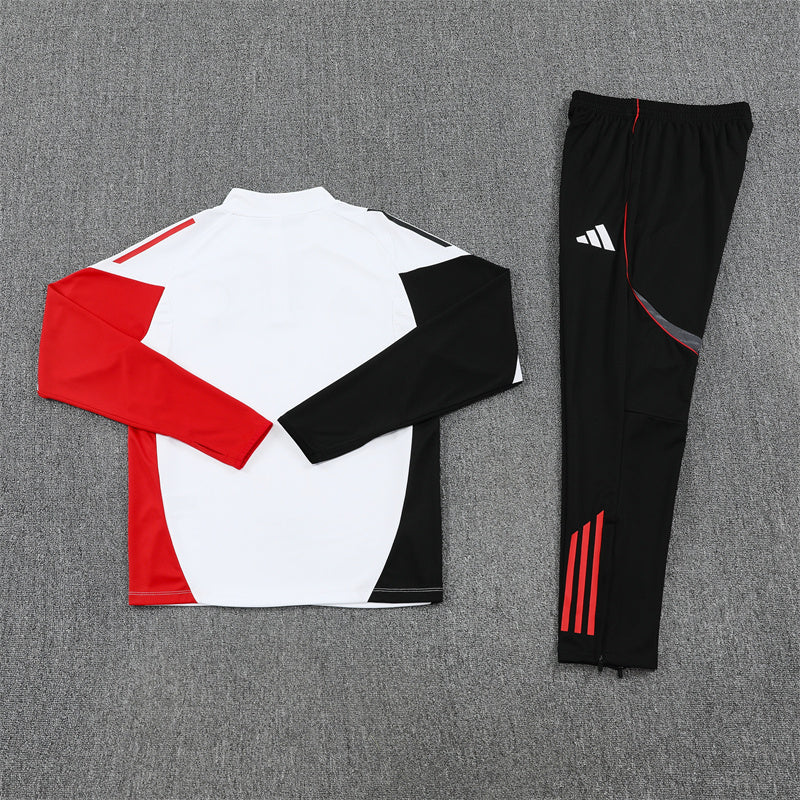 Trainingsanzug Ajax 25/26 Weiß - Winter 