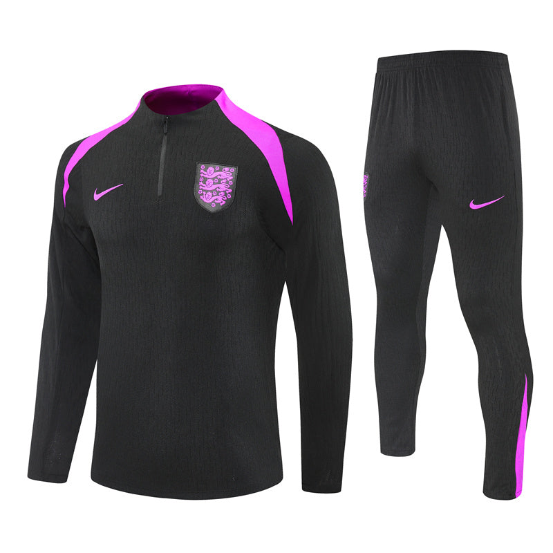 Trainingsanzug England 25/26 Schwarz - Winter 